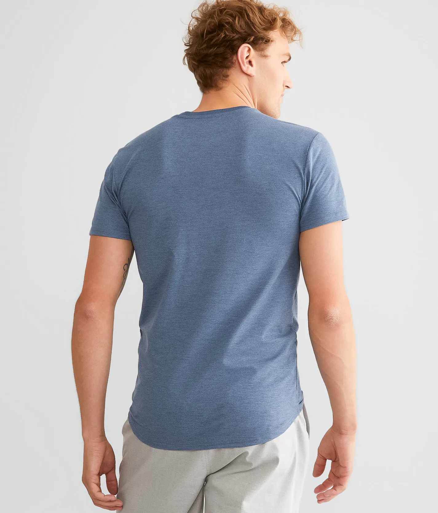 Activewear | BKE Everett Prima Performance T-Shirt Citadel