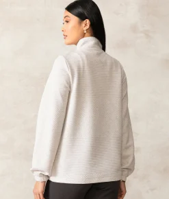 Buckle Black Everst Quarter Zip Pullover Lt Heather Grey