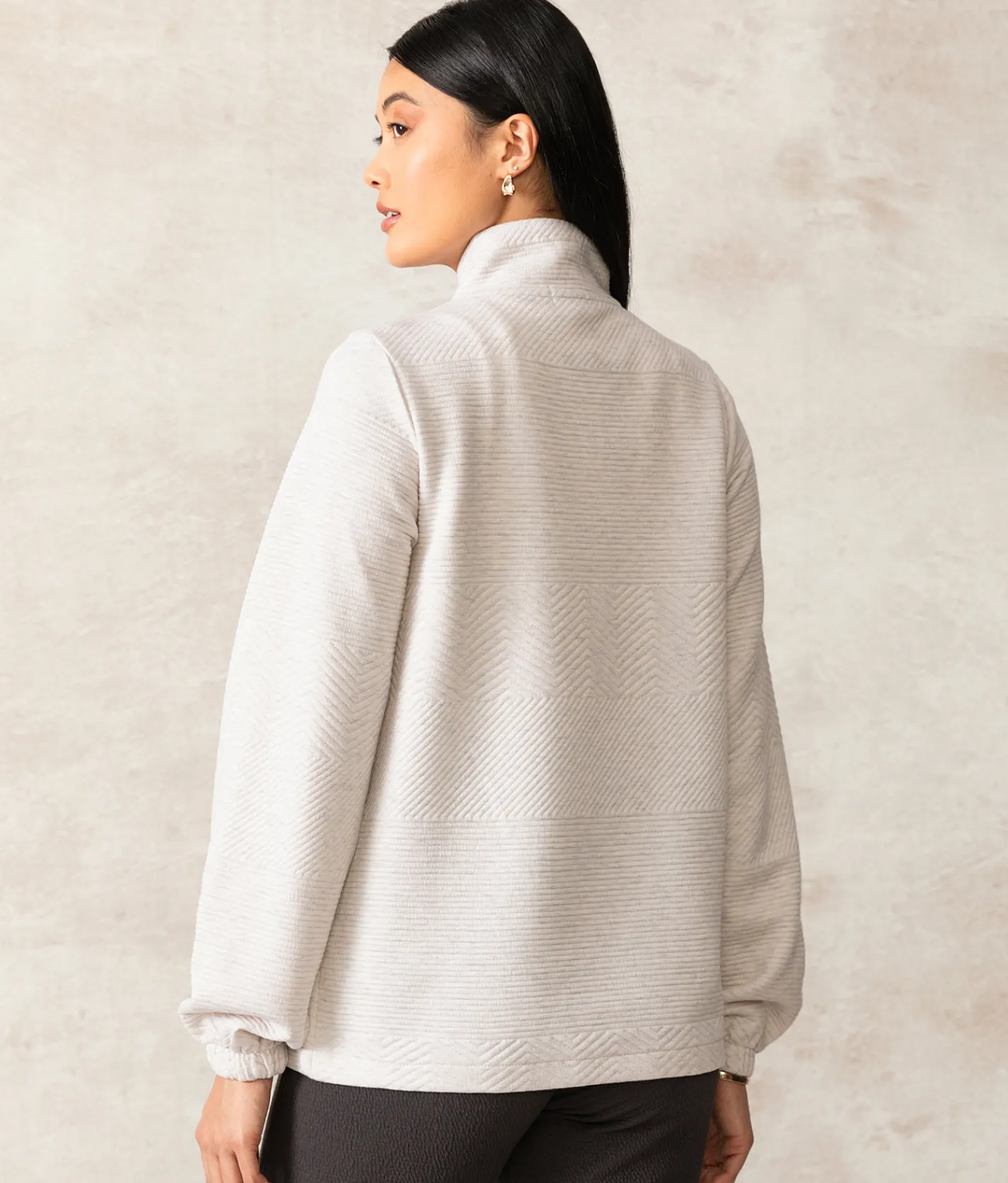 Buckle Black Everst Quarter Zip Pullover Lt Heather Grey