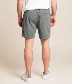 Bottoms | Brixton Everyday Corduroy Short Whitecap