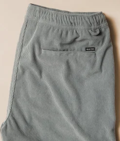 Bottoms | Brixton Everyday Corduroy Short Whitecap