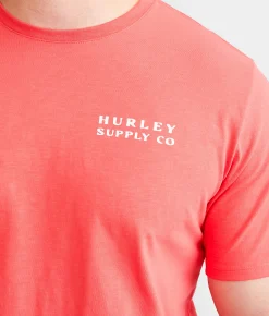 Graphic T-Shirts|Activewear | Hurley Everyday Element T-Shirt Tropical Mist Htr