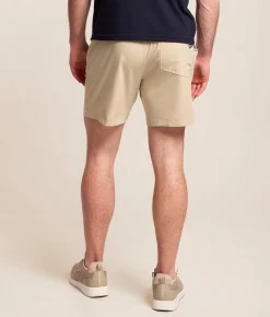 BURLEBO Everyday Stretch Short Light Khaki Discount