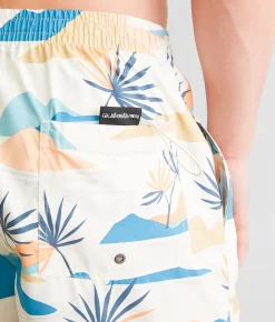 Quiksilver Everyday Volley Swim Trunks Fiery Coral