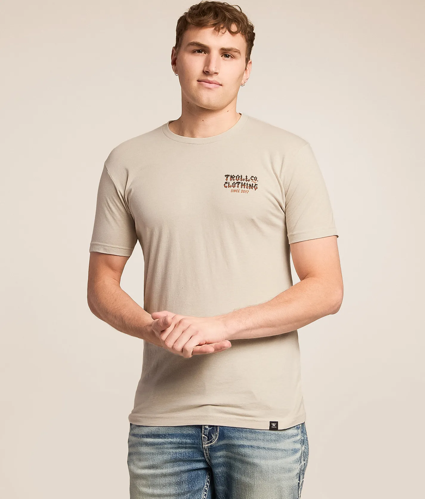 Tops | Troll Co. Everything Is Fine T-Shirt Sand