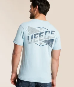 Veece Excelsior T-Shirt Crystal Blue Discount
