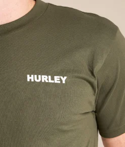 Tops|Graphic T-Shirts | Hurley Excursion T-Shirt Surplus Green