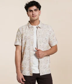 RVCA Exotica II Shirt Natural