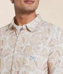 RVCA Exotica II Shirt Natural