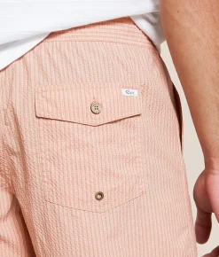 Bottoms|Shorts | RVCA Exotica Seersucker Short Light Khaki