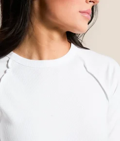 Tops | Gilded Intent Exposed Seam Top Chocolate Martini