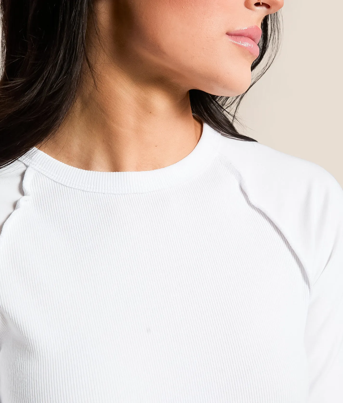 Tops | Gilded Intent Exposed Seam Top Chocolate Martini