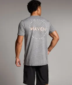 Tops|Graphic T-Shirts | Maven Co-op Express Breakthrough T-Shirt Charcoal Heather