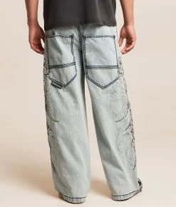 Affliction Extra Wide Leg Jean Orion Clearance