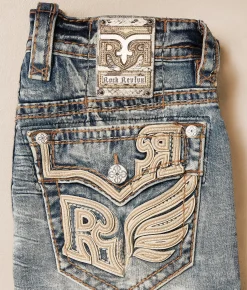 Rock Revival Eydan Straight Stretch Jean Eydan J203 Clearance