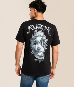 Sullen Fabio Guerreiro T-Shirt Black Mineral Wash Sale