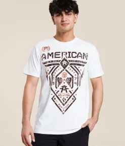 Tops|Graphic T-Shirts | American Fighter Fairbanks T-Shirt White