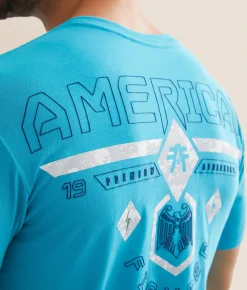 American Fighter Fairbanks T-Shirt Blue Bird Best