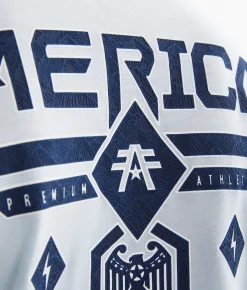Graphic T-Shirts | American Fighter Fairbanks T-Shirt Nantucket Breeze