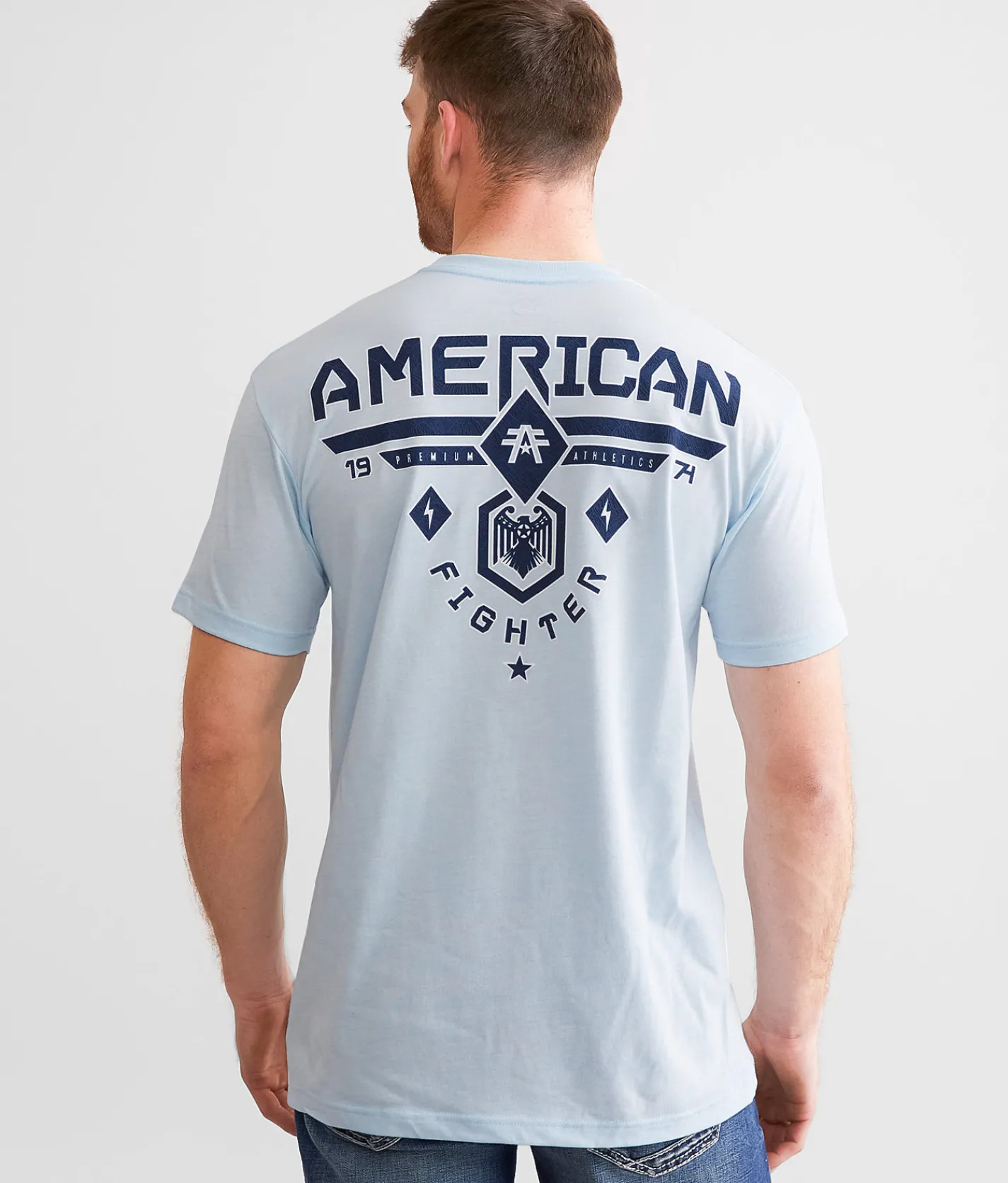 Graphic T-Shirts | American Fighter Fairbanks T-Shirt Nantucket Breeze