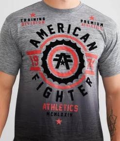 American Fighter Fair Grove T-Shirt Heather Grey Clearance