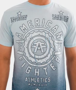 American Fighter Fair Grove T-Shirt Ice Melt Nantucket Breeze Sale