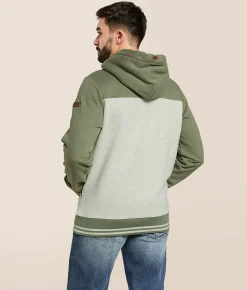 Wanakome Fairside Heathered Hooded Sweatshirt Surplus 2 Mix New