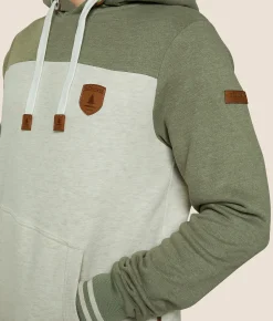 Wanakome Fairside Heathered Hooded Sweatshirt Surplus 2 Mix New