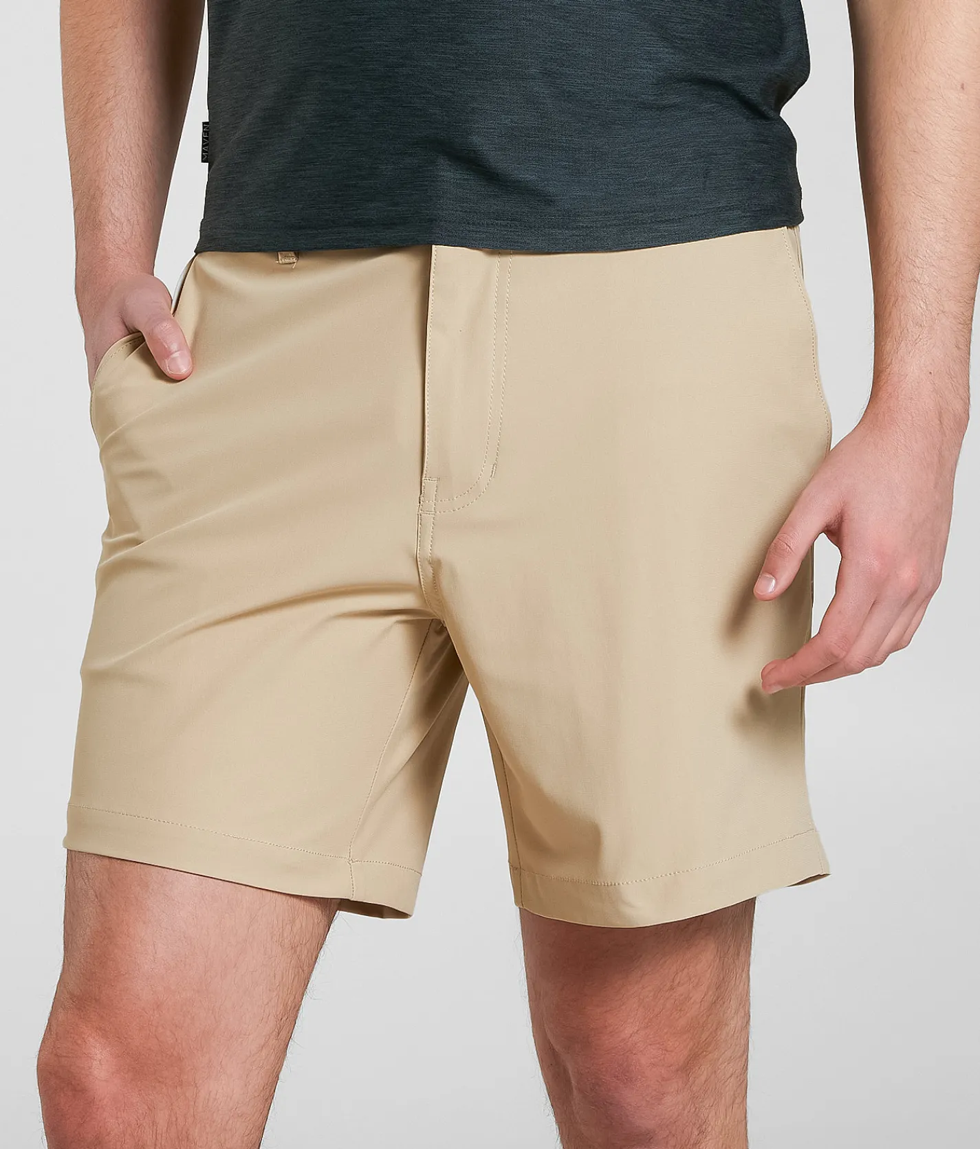 Bottoms|Shorts | Maven Co-op Fairway Performance Short Humus