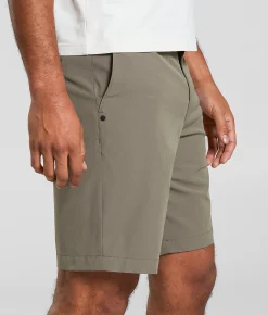 Bottoms|Activewear | Maven Co-op Fairway Performance Stretch Short Mushroom