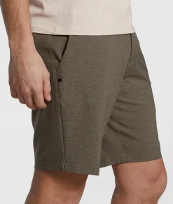 Bottoms|Shorts | Maven Co-op Fairway Performance Stretch Short Chocolate Plum