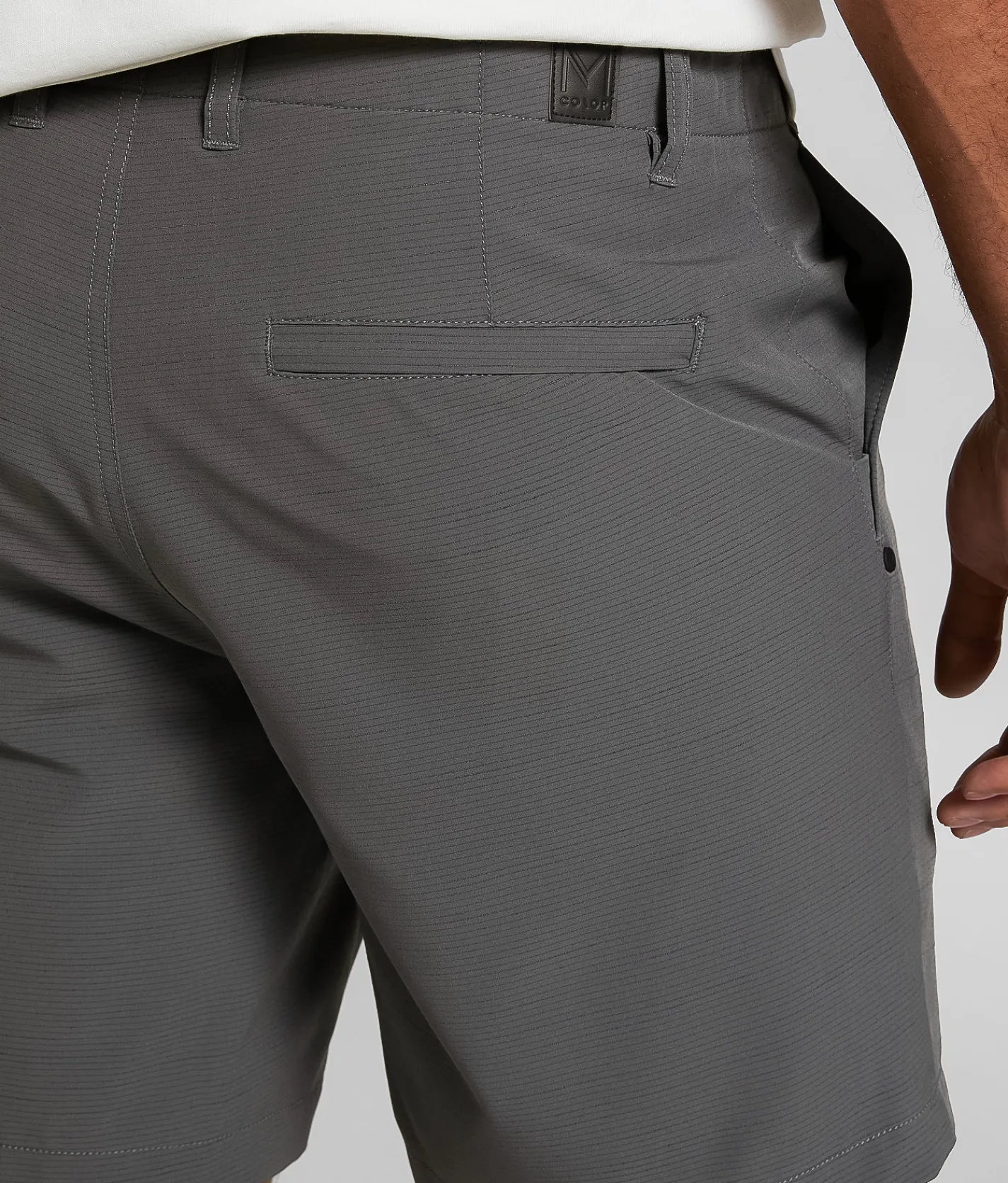 Bottoms|Activewear | Maven Co-op Fairway Performance Stretch Short Charcoal