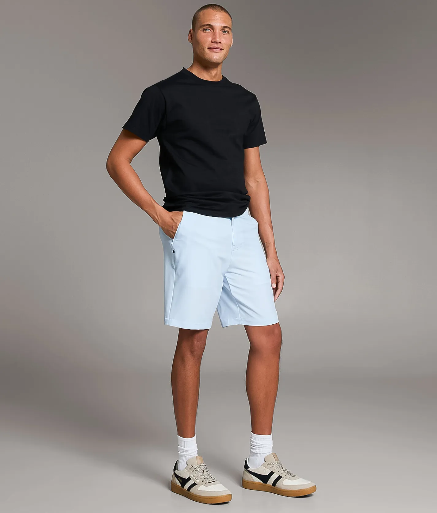 Bottoms|Shorts | Maven Co-op Fairway Performance Stretch Short Blue Finch