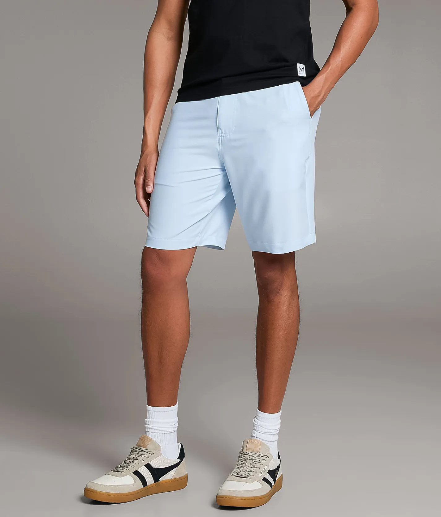 Bottoms|Shorts | Maven Co-op Fairway Performance Stretch Short Blue Finch