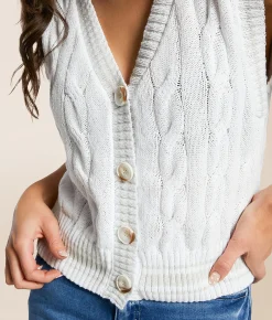 Tops | Z Supply Fairway Sweater Vest White