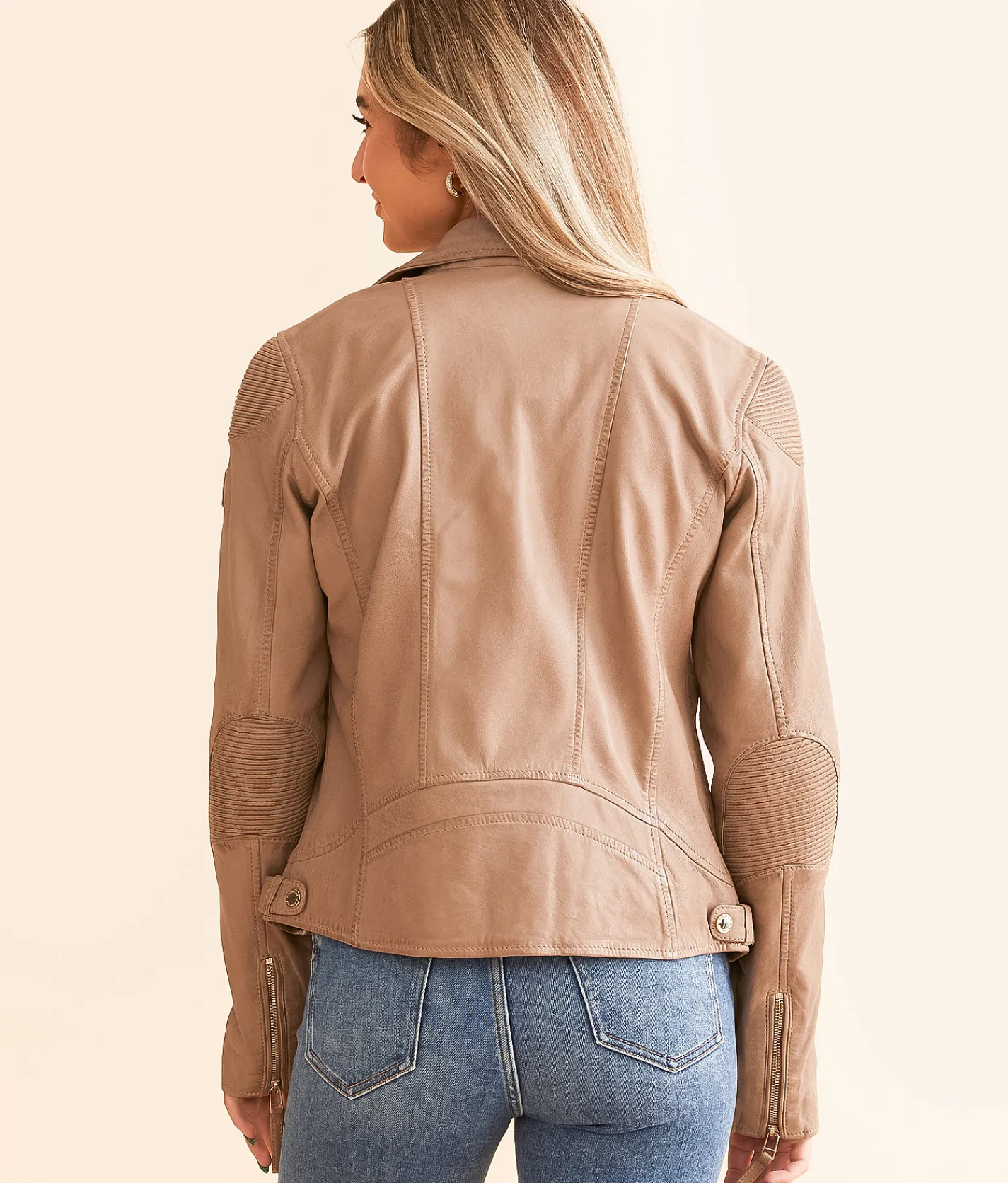 Tops|Coats & Jackets | Mauritius Faizel Leather Jacket Toffee