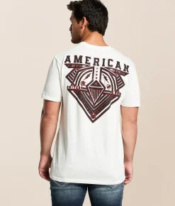 American Fighter Fallbrook T-Shirt Antique White New