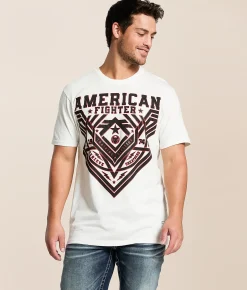 American Fighter Fallbrook T-Shirt Antique White New