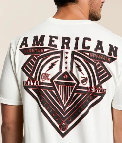 American Fighter Fallbrook T-Shirt Antique White New