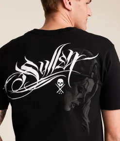 Sullen Fallen T-Shirt Jet Black Outlet