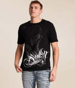 Sullen Fallen T-Shirt Jet Black Outlet