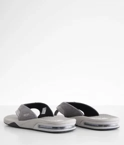 Reef Fanning Flip Grey Suede New