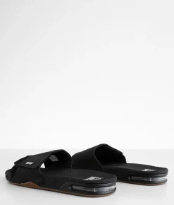 Shoes | Reef Fanning Slide Black Silver