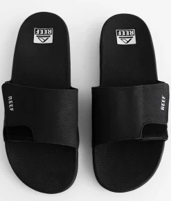 Shoes | Reef Fanning Slide Black Silver