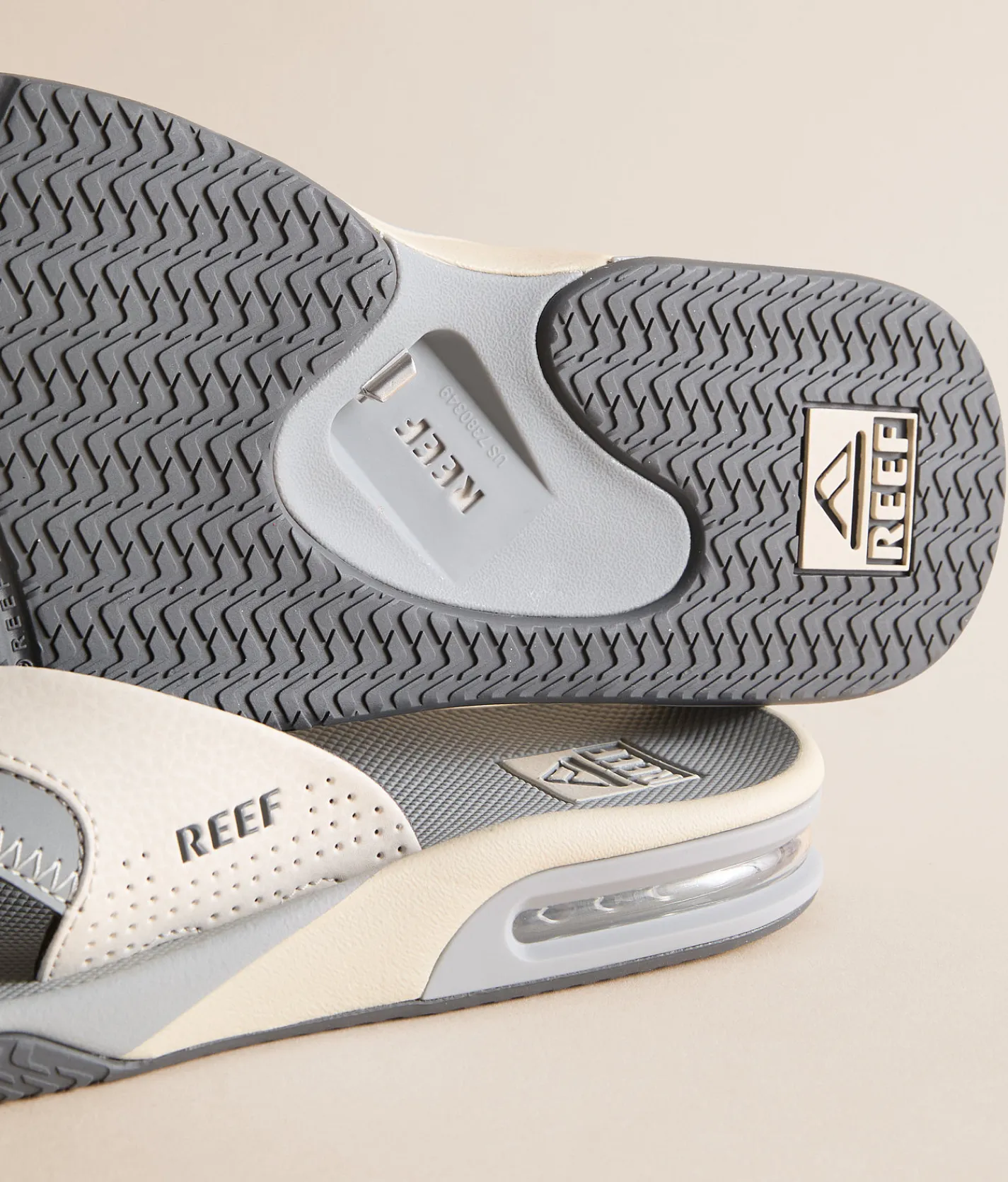 Shoes | Reef Fanning Slip Light Grey Blue Grey