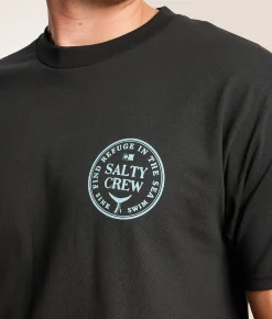 Salty Crew Fathom T-Shirt Vintage Black Outlet