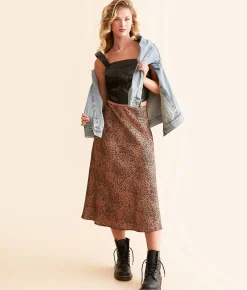 Tops | Willow & Root Faux Leather Cropped Tank Top Brown