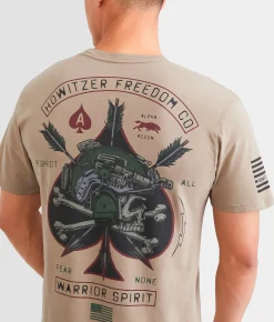 Graphic T-Shirts | Howitzer Fear None T-Shirt Fallen Rock