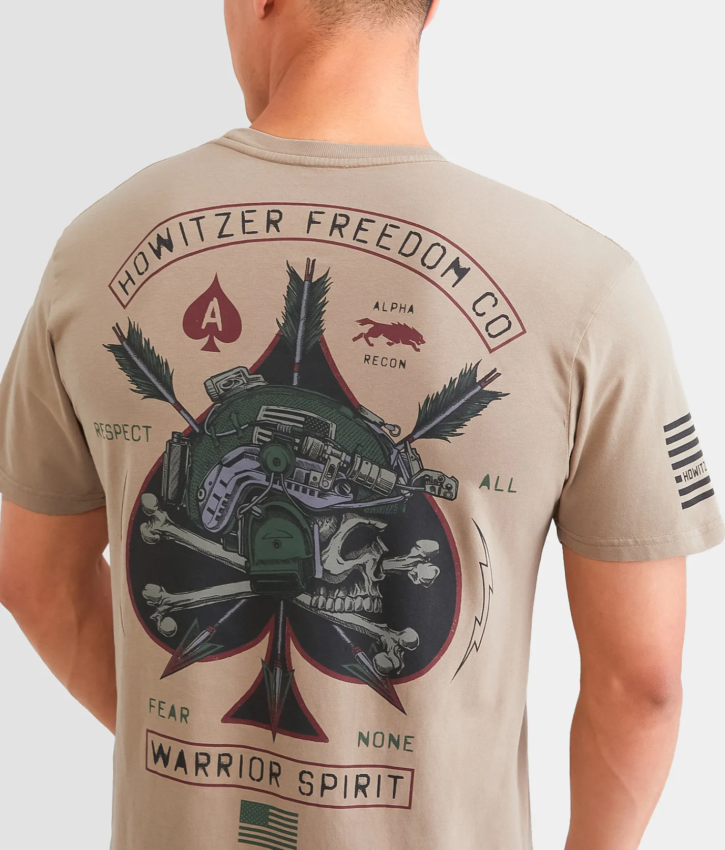Graphic T-Shirts | Howitzer Fear None T-Shirt Fallen Rock
