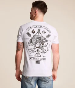 Howitzer Fear None T-Shirt White New
